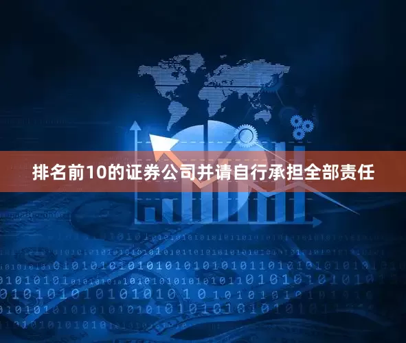 排名前10的证券公司并请自行承担全部责任