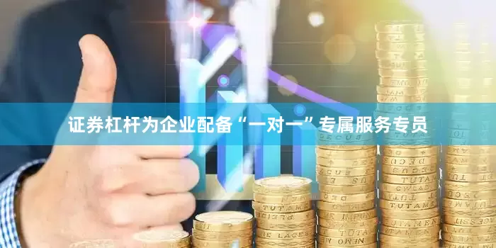 证券杠杆为企业配备“一对一”专属服务专员